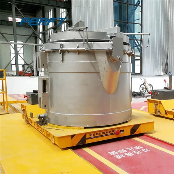 large capacity cable driven ladle transfer cart pricelist